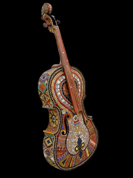Cello | Irina Charny Mosaics
